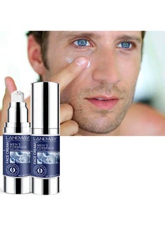 LANEMAY Mens Face Cream，6 in 1 Mens Face Moisturizer，Wrinkle Cream for Face, Eye Bags Treatment & Face Lotion for Men，Mens Anti Aging Cream，Wrinkle & Dark Spots Mens Face Cream（30ml）  - Image 1