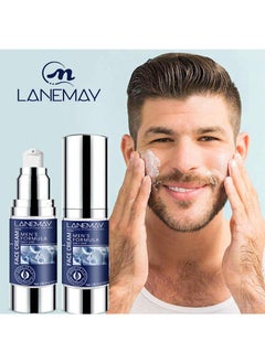 LANEMAY Mens Face Cream，6 in 1 Mens Face Moisturizer，Wrinkle Cream for Face, Eye Bags Treatment & Face Lotion for Men，Mens Anti Aging Cream，Wrinkle & Dark Spots Mens Face Cream（30ml）  - Image 2
