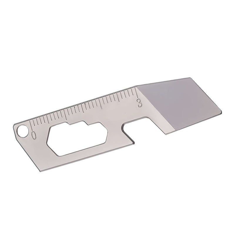 Metal Mini Multi Function Pry Bar Bottle Opener Personalized Keychain Pendant 1pc - Image 2