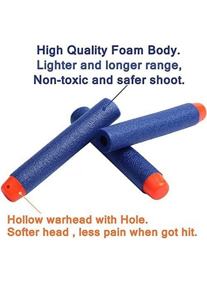 Home Buy - HOME BUY Kid Soft Foam Suction Bullets Darts For Toys Guns -Sticky Safe Bullets Compatible With N-Strike And Blaze Storm Blaster Guns (Pack Of 20 Bullets), Blue - Image 1
