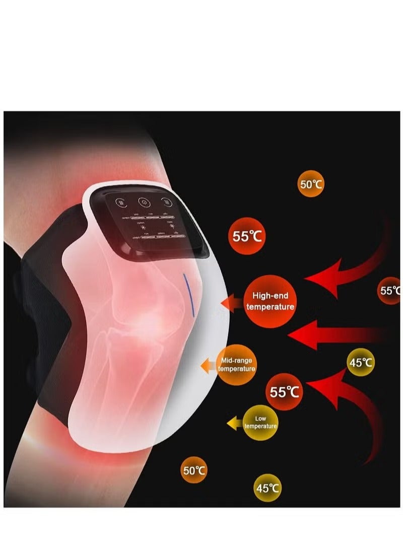 Arabest Arabest Knee Massager, Infrared Heated Vibration Physiotherapy Arthritis Massager, Kneading and Joint Warmer Rechargeable LED Display - Image 3