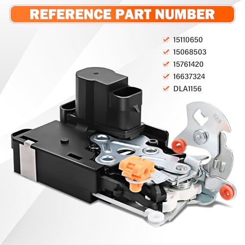 Yikesai Door Lock Latch Actuator - Front Right Passenger Side - Compatible with 2001-2006 Cadillac Escalade Chevy Avalanche, Silverado, Suburban, Tahoe GMC Sierra, Yukon - Replaces 931-319, 15110644, 1505368 - Image 4
