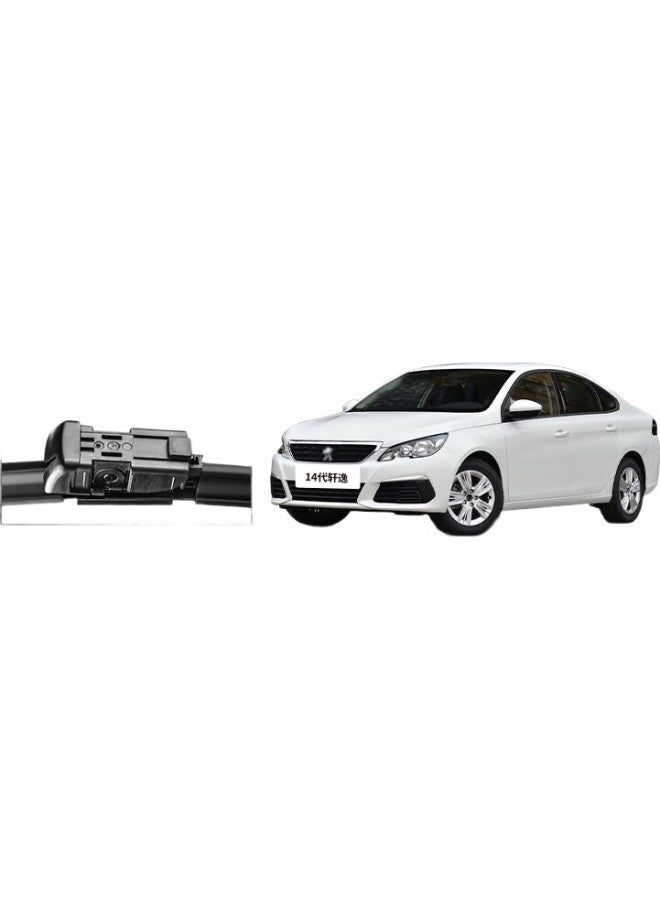 YITU Peugeot 308 [2016 Models] Windshield Wipers, Peugeot 408 [2014 Model-Present] Wiper Blades, Original Rubber Strips - Image 3