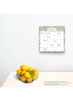 Tuscan Delight | 2025 12 x 12 Inch Monthly Square Wire-O Calendar | Sticker Sheet | BrownTrout | Stationery Elegant Exclusive  - Image 1