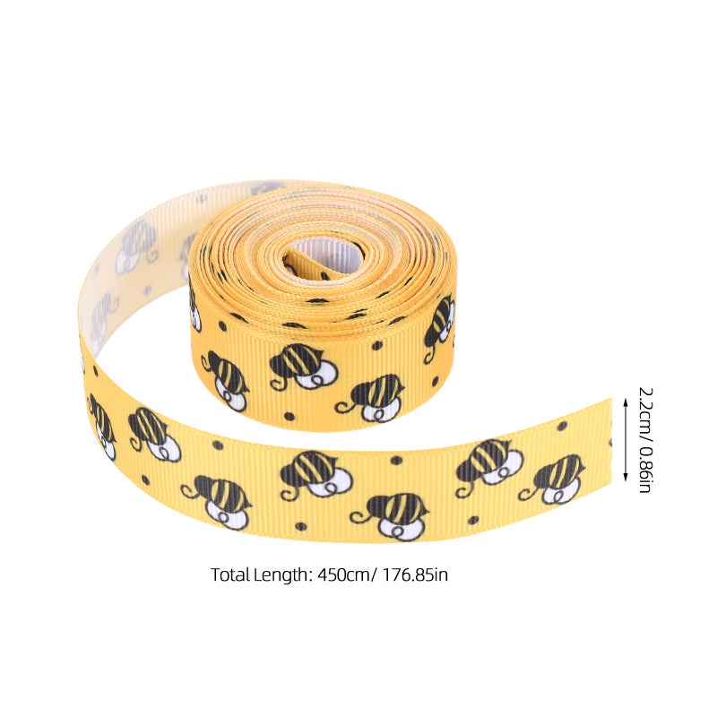 Floral Ribbon for Bouquets, Durable Polyester Ribbon for DIY Crafts and Decorations - Image 2