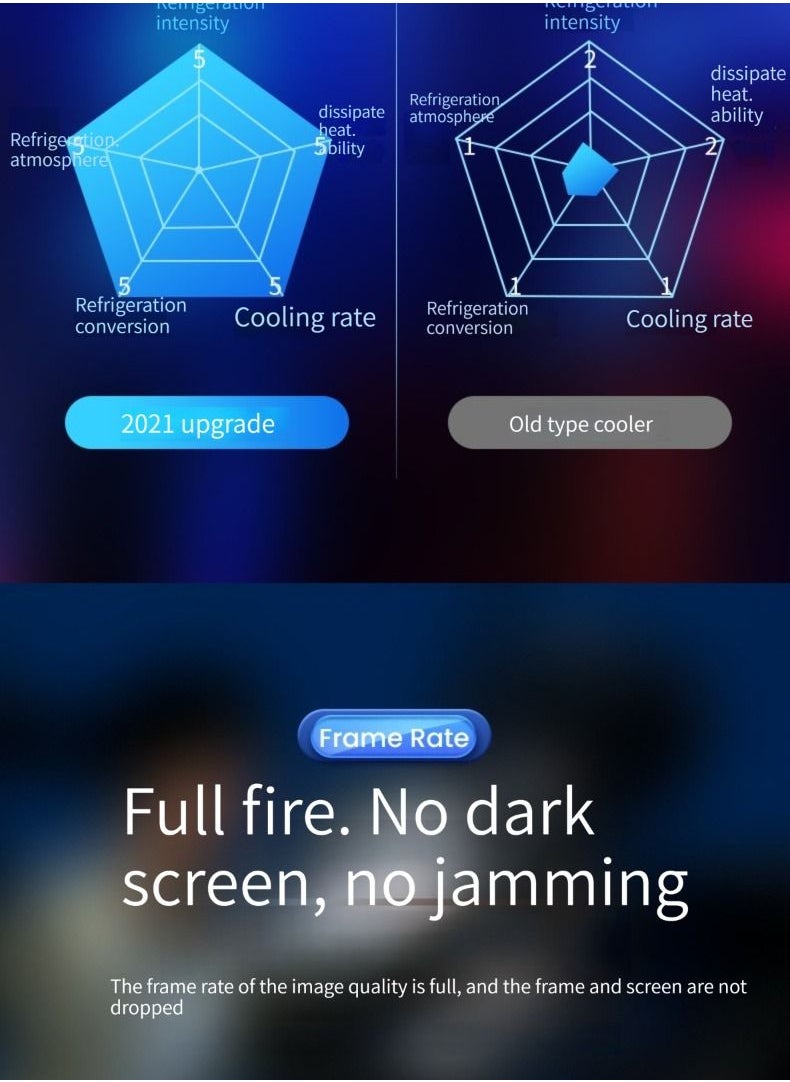 Generic - The new mobile phone radiator game quickly cools down and mutes the artifact without affecting voice communication（black） - Image 1