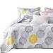 Uozzi Bedding 3 Piece Reversible Quilt Set King Size 104x90 Soft Microfiber Lightweight Coverlet Bedspread Summer - Image 2
