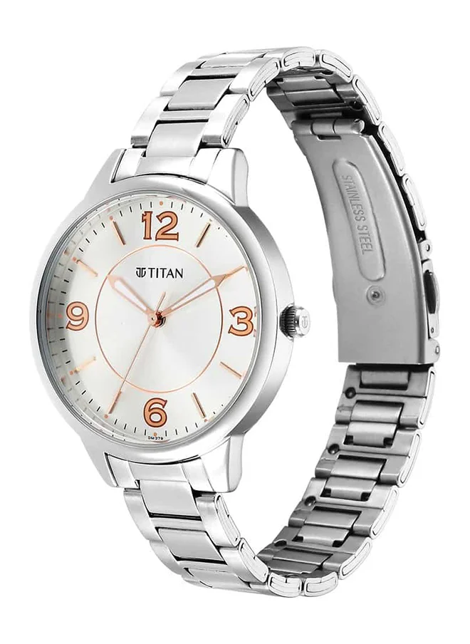 تيتان Metal Analog Wrist Watch 2617SM07