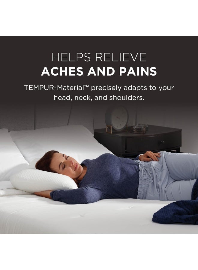 Tempur-Pedic Memory Foam Symphony Pillow Luxury Soft Feel, Standard, White - Image 4