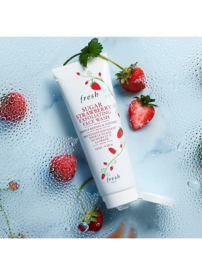 Fresh Sugar Strawberry Exfoliating Face Wash 50ml - Image 4