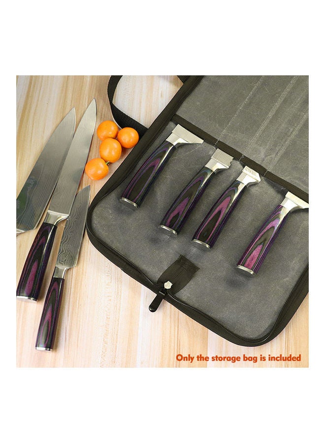 نيبمينينت حافظة سكاكين ب4 فتحات رمادي/أسود - Image 5