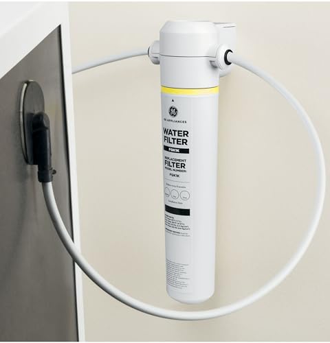 GE Under Sink Water Filter Replacement Reduces Sediment Rust Other Impurities from Water Easy Install Fits GXRLQK Filtration System Replace Every 6 Months FQK1K - Image 3