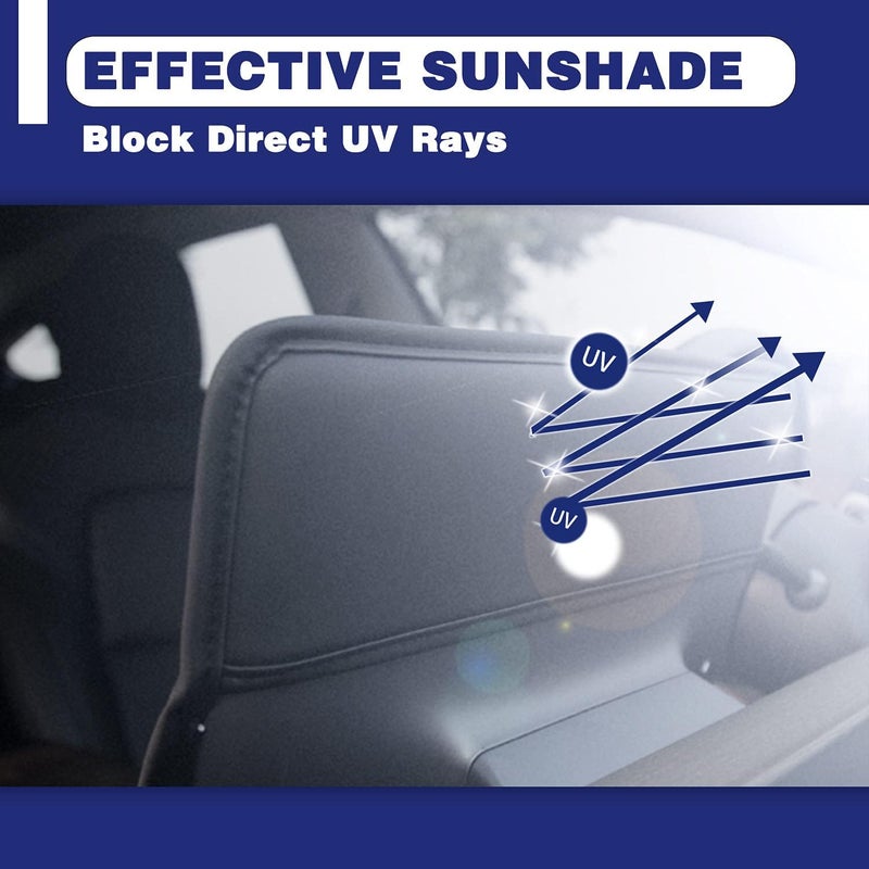 XTAUTO Screen Protector Cover for Tesla Model 3 & Model Y - Folding Sun Shade Sleeve - Image 5