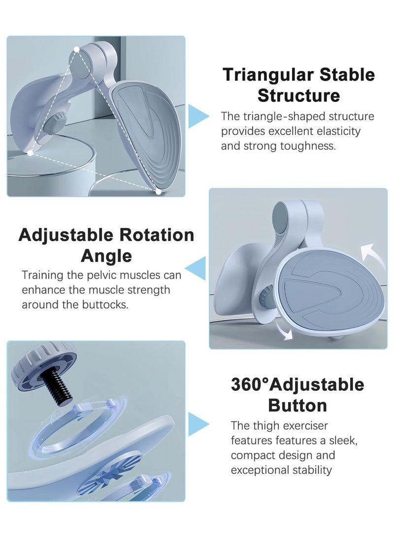 Bukela Hip Trainer Exercise Device Kegel Exercise Products for Women Pelvic Floor Trainer for Rehabilitation Postpartum Trimmer Inner Thigh Exercise Equipment - Image 4