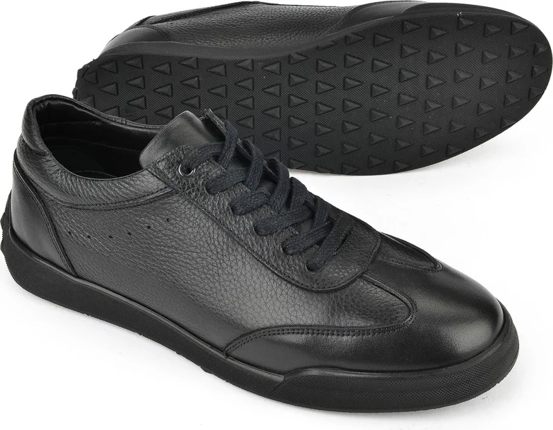 Ziya Men's Leather Shoes 1511025Z2023 Black