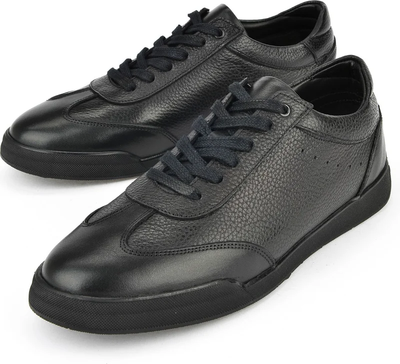 Ziya Men's Leather Shoes 1511025Z2023 Black