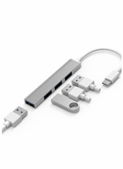 Excefore USB C Hub, 4-Port USB C adapter with 3.0 and 2.0 port USB Extender Splitter for Mac Pro/mini, for Surface Pro, Desktop Computer PC, Notebook PC, Mobile HDD, etc. Extension, Type-C Docking Station  - Image 5