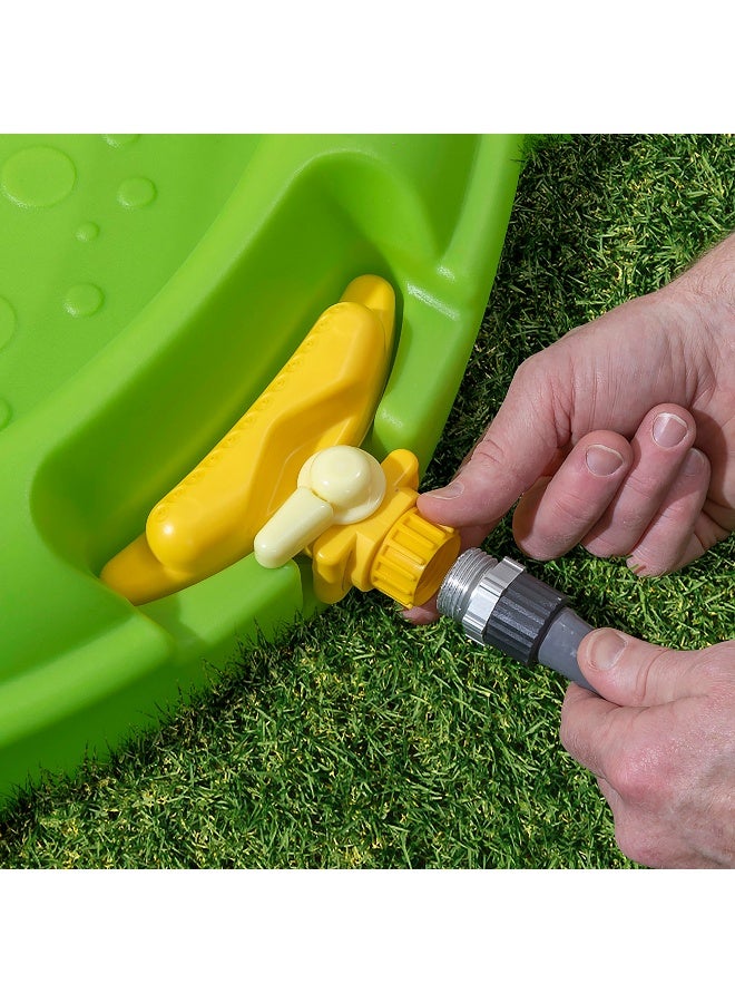 Step2 Water Bug Splash Pad With Adjustable Water Sprinkler, Easy To Assemble Summer Backyard Toy, Outdoor Garden Water Pad Suitable For Children Both Boys And Girls Aged 18M And Above, Green - Image 3
