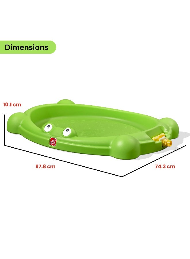 Step2 Water Bug Splash Pad With Adjustable Water Sprinkler, Easy To Assemble Summer Backyard Toy, Outdoor Garden Water Pad Suitable For Children Both Boys And Girls Aged 18M And Above, Green - Image 2