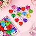 SHQDD Stress Balls 100PCS Heart Stress Balls for Adults Kids Mini Foam Ball Stress Relief Toys Fidget Anxiety Anger Relief at WorkSchoolHome Employee Benefits Student Prizes Party Favors - Image 4