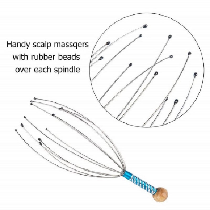 MOBDESK Hair Care Thermal Head Spa Cap/Hand Held Scalp Head Massager for Pain Relief/Steamer For Spa At Home Treatment/with Beauty Nourishing Heating (PINK) PH - 56 - Image 3