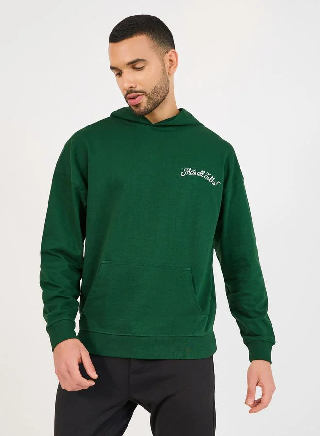 Styli Looney Tunes Character Print Oversized Hoodie