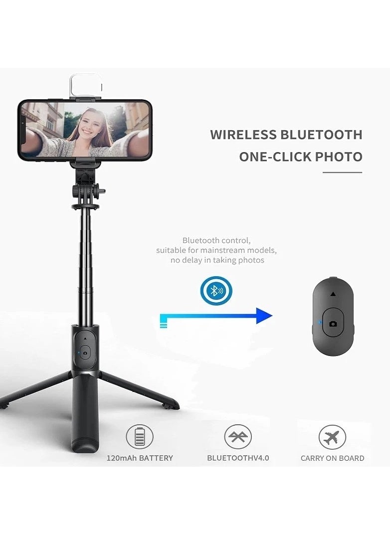 Generic - Q02S Tripod And Selfie Stick - Image 1