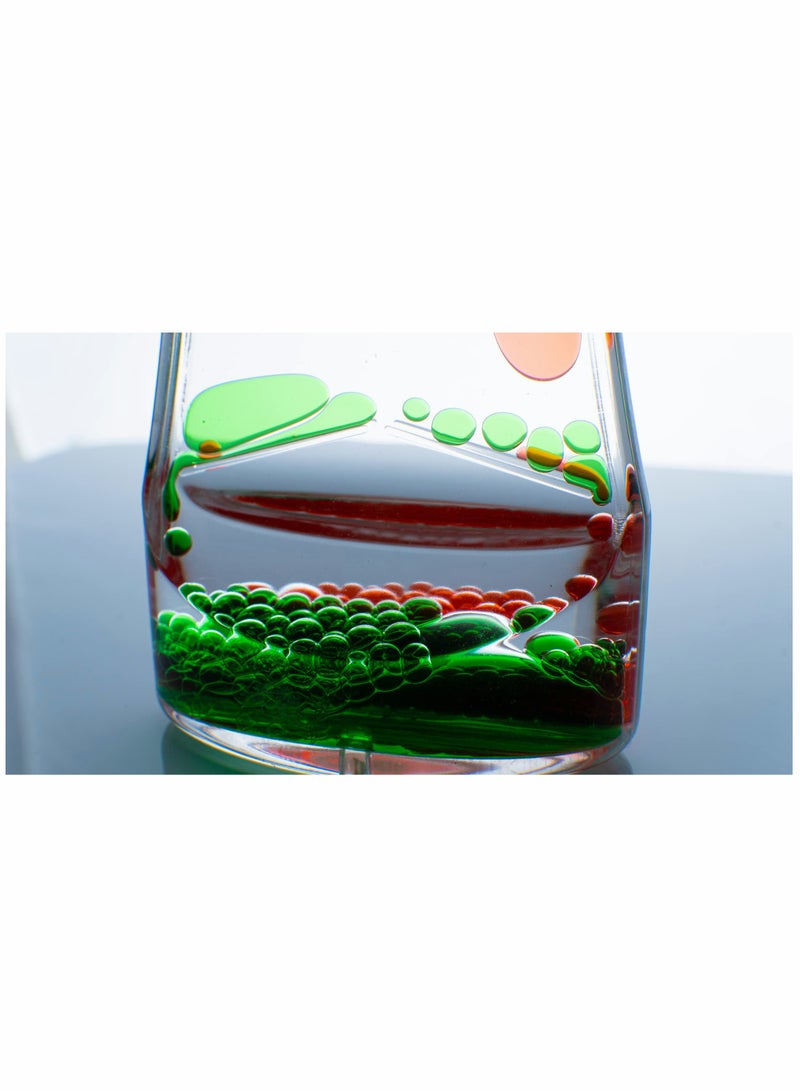 Liquid Motion Bubbler Timer Pack, Fidget Toy, Desk Top, Colors May Vary Sensory Toys, Children's Activities (3 Pc) - Image 3