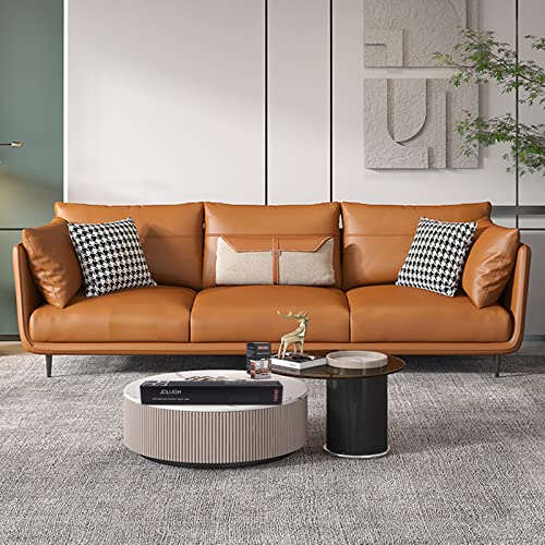 JDLUGH Sofa Leather Repair Patch Tape 15x60 Inch Large Self Adhesive Leather Sofa Car Seat Leather Furniture Vinyl Repair Patch Kit 15x60 Inch Brown 40 OrangeBrown - Image 3