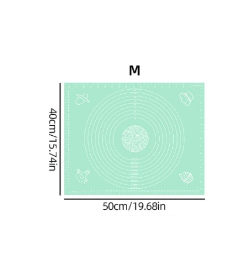 Large XL 19.69 Inch By 27.56 Inch Non Stick Kneading Mat For Dough Pizza And Cake Baking Easy To Clean Home And Restaurant Use - Image 3