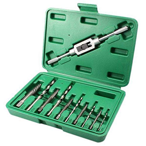 Generic 11 PCS/Set 3mm-10mm Broken Stud Spanner Screw Extractor Drill Easy Guide Broken Damaged Bolt Automotive Tools  - Image 2