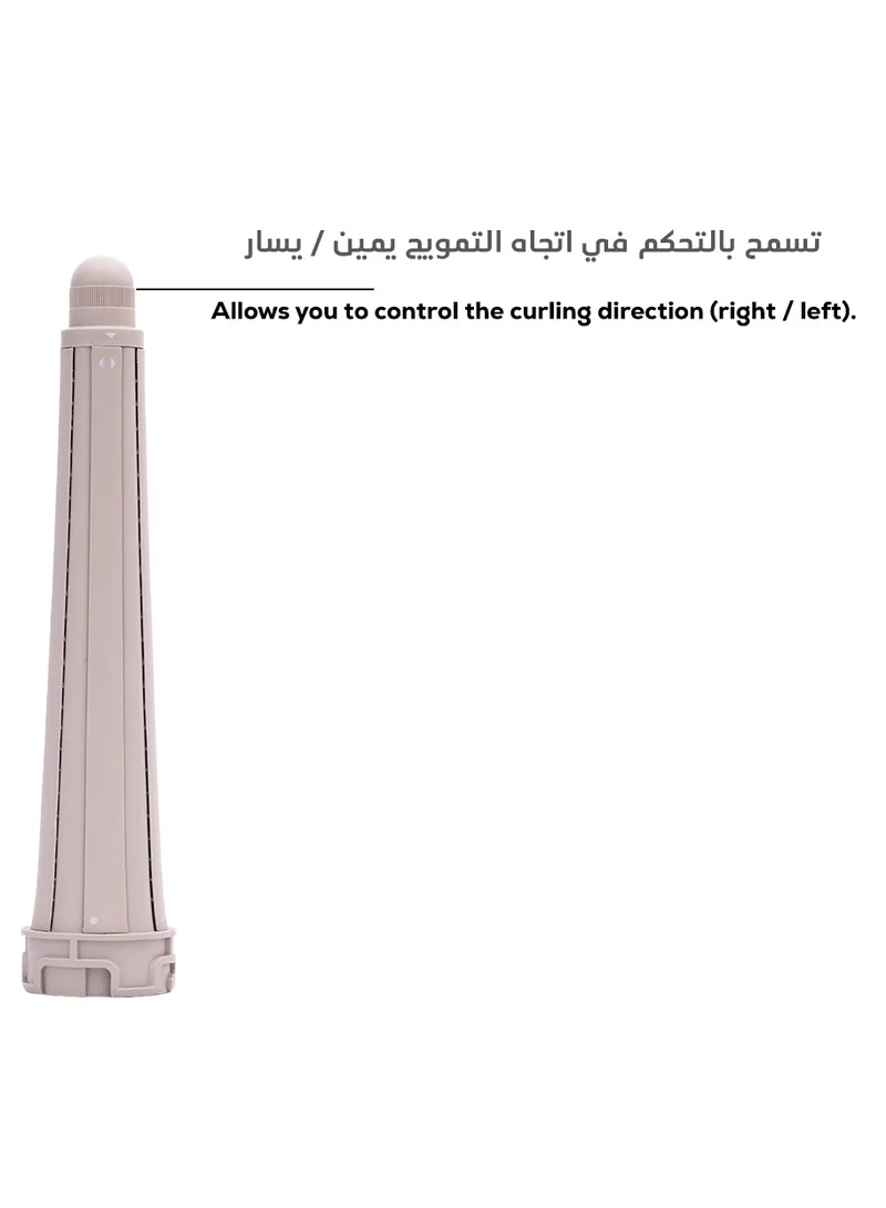 كلارا جهاز تمويج الشعر DuoCurl من كلارا – اتجاهي لف يمين ويسار – تموجات طبيعية تدوم طويلاً