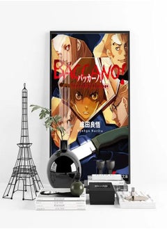 (Assembly frame) Baccano Japanese Anime Poster Cartoon Manga Modern Canvas Painting Wall Art Print Stickers Bedroom Decor