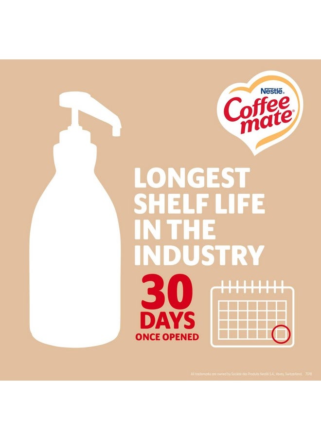 Nestle Nestle Coffee mate Coffee Creamer, Sweetened Original, Concentrated Liquid Pump Bottle, Non Dairy, No Refrigeration, 50.7 oz  - Image 5
