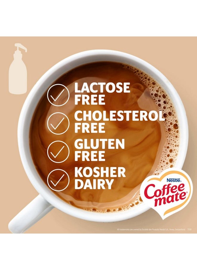 Nestle Nestle Coffee mate Coffee Creamer, Sweetened Original, Concentrated Liquid Pump Bottle, Non Dairy, No Refrigeration, 50.7 oz  - Image 4