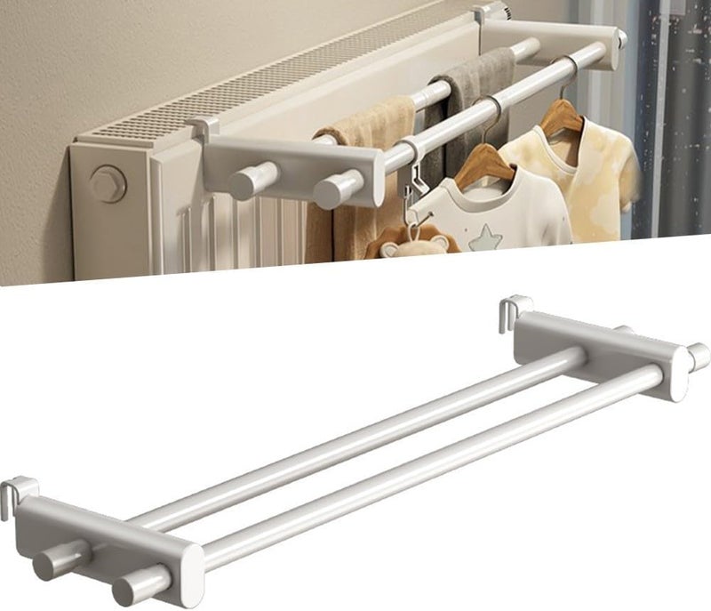 Compact Carbon Steel Towel Rail Heating Radiators - Easy Installation, Space-Saving Design, 50cm - Image 2