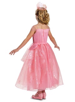 Party Centre Wicked Glinda Pink Dress Deluxe Costume  - Image 3