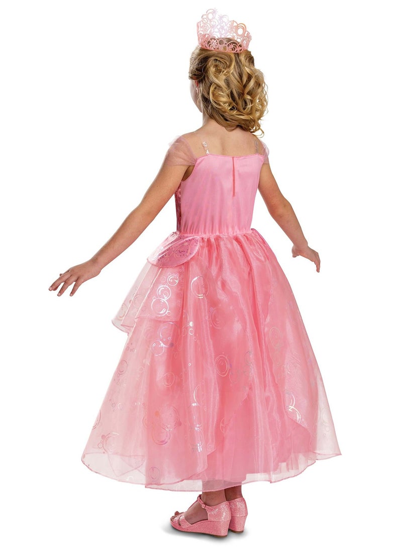 Party Centre Wicked Glinda Pink Dress Deluxe Costume - Image 3
