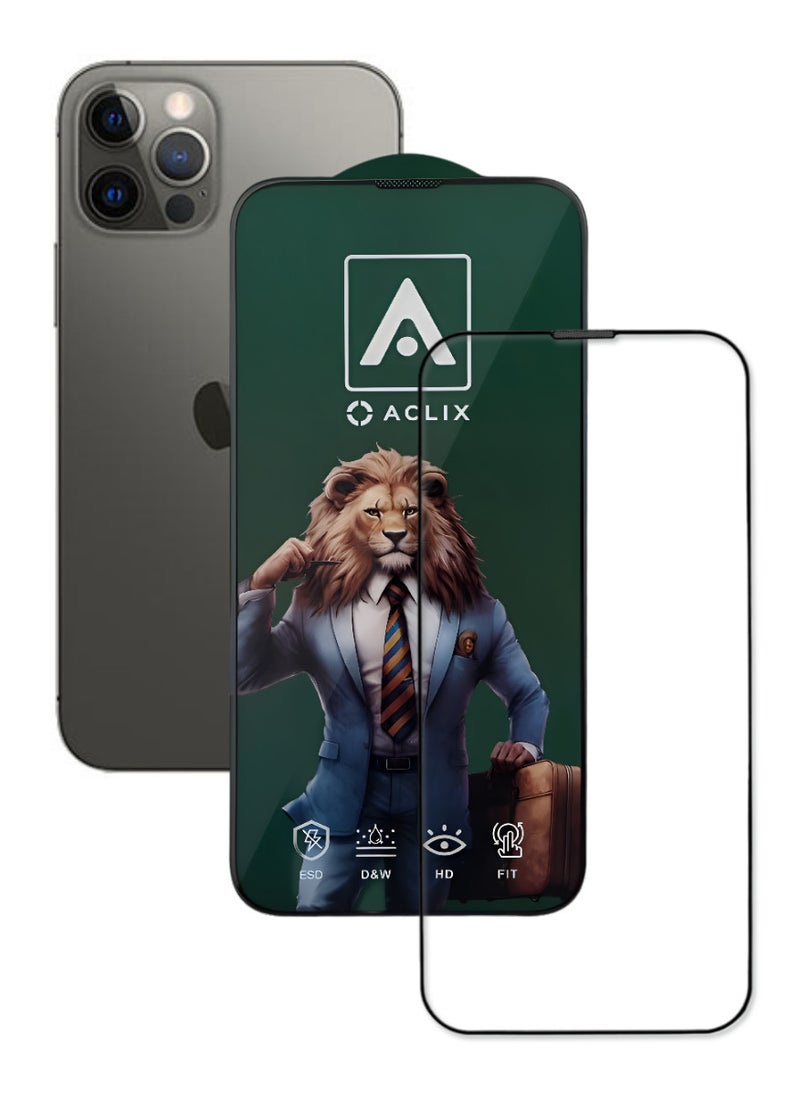 ACLIX Antistatic ESD Dustproof Premium Quality High Definition Tempered Glass Screen Protector Designed For  iPhone 11 Pro  - Image 1
