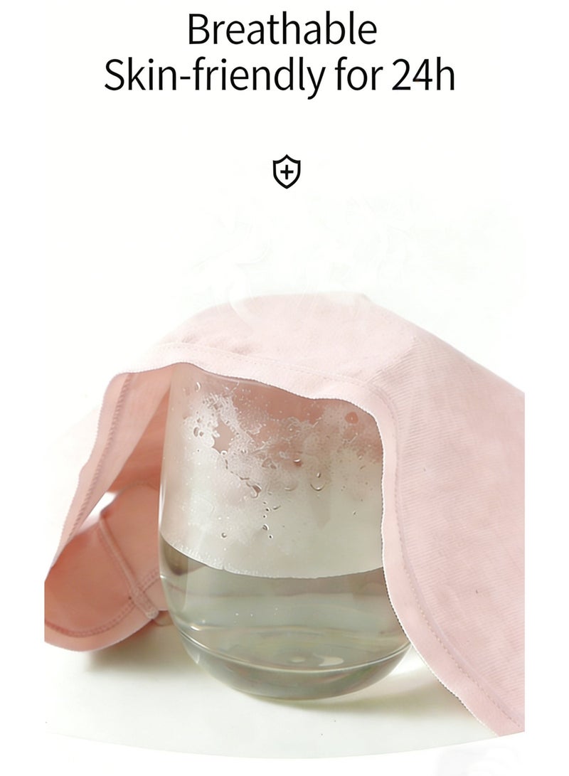 ماي حبيبي مجموعة ماي حبيبي المكونة من 4 قطع من الملابس الداخلية القطنية النسائية، سراويل داخلية أساسية للبنات، سراويل داخلية للبنات، سراويل داخلية قطنية قابلة للتهوية، سراويل داخلية نسائية منخفضة الخصر، سراويل داخلية منخفضة الخصر للنساء، سراويل داخلية أساسية للاستخدام اليومي - Image 4