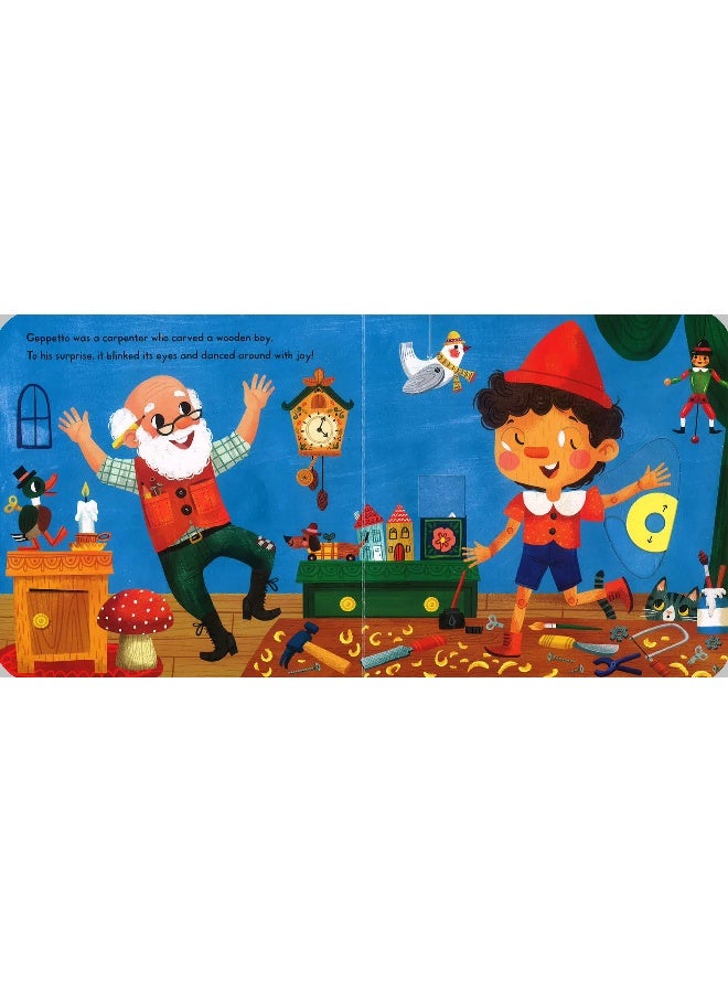 Campbell First Stories: Pinocchio (Push Pull Slide)  - Image 3