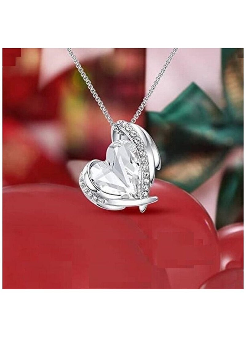 Vitalia - Luxurious s925 sterling silver necklace inlaid with white micro zircon - Image 1