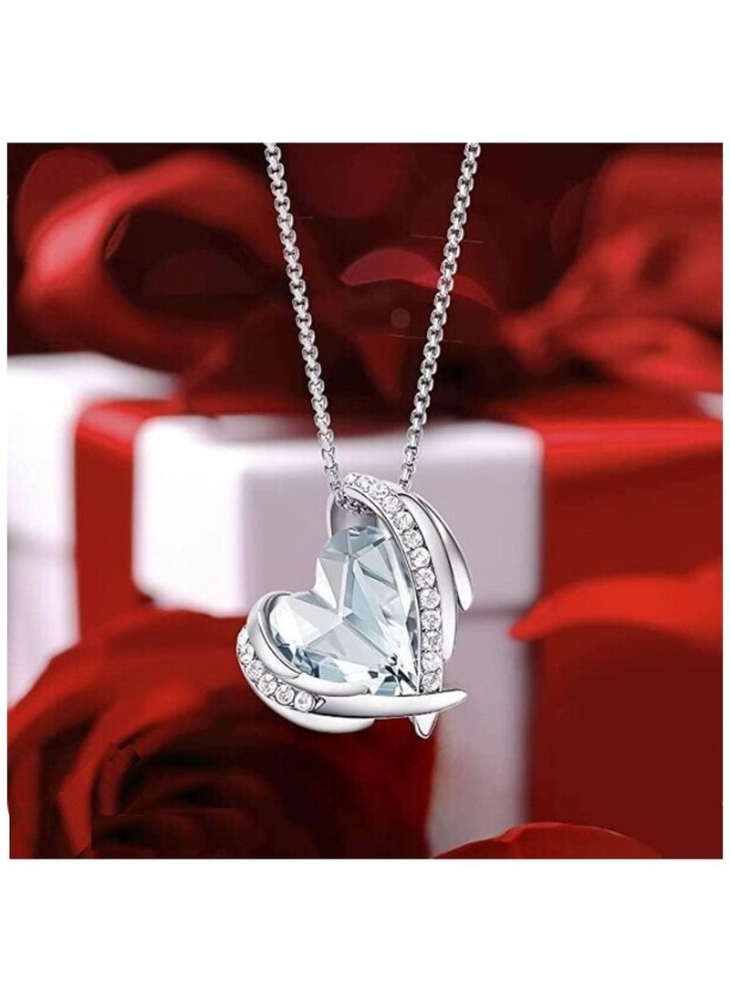 Vitalia - Luxurious s925 sterling silver necklace inlaid with white micro zircon - Image 1