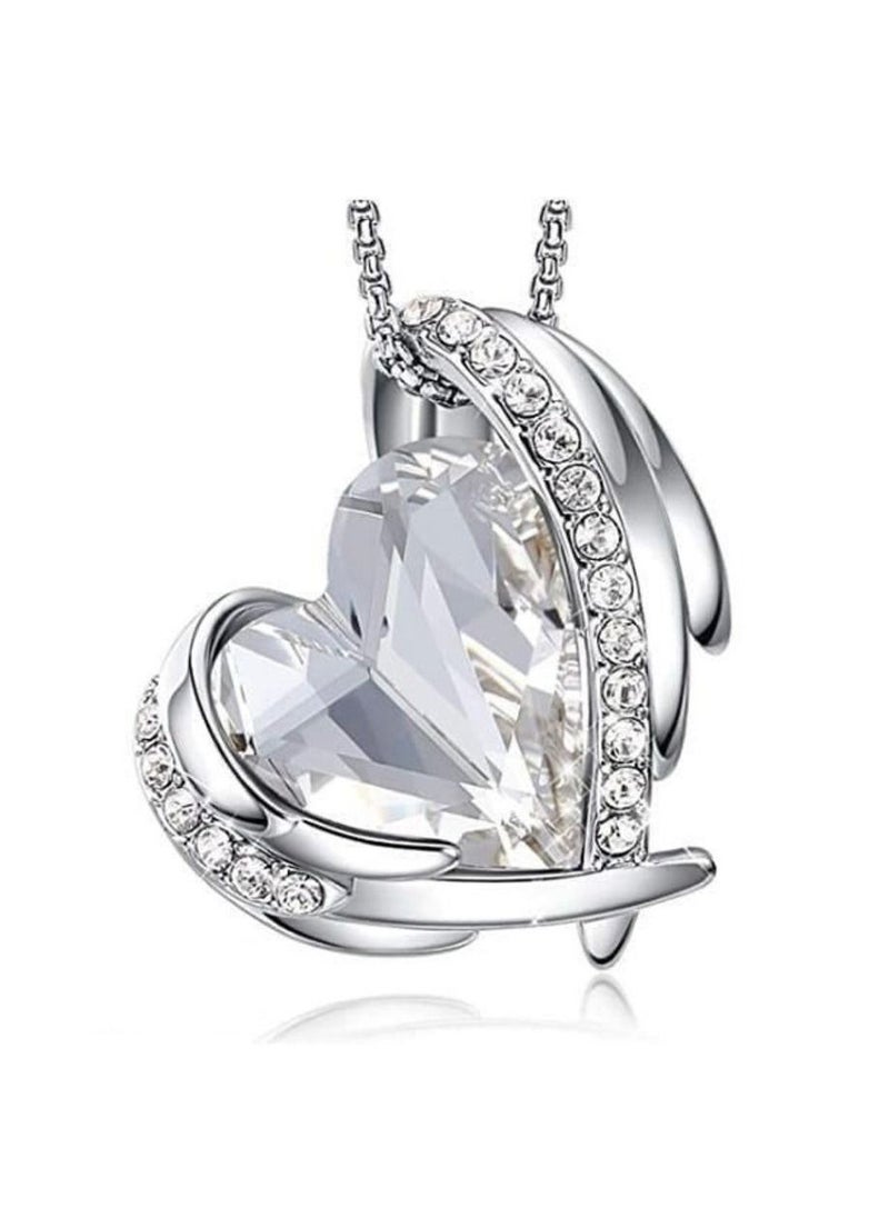 Vitalia - Luxurious s925 sterling silver necklace inlaid with white micro zircon - Image 1