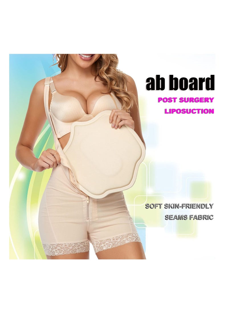 SYOSI - Lipo Board Abdominal Compression Board, Lipo Foam, Post Surgery Ab Board After Liposuction, Tabla Op Lipo Foam Belly Flattening, Op Lipo Surgery Abdominal Compression Board, Foam Compression Ab Board - Image 1