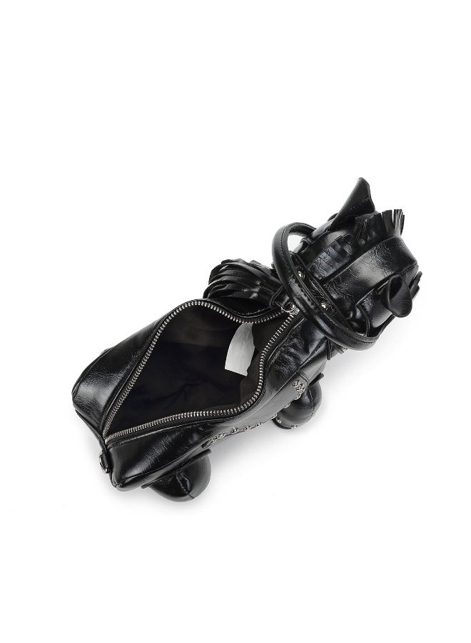 Ciara Sweet and cool, hot girl style, personalized and creative, pony-shaped bag, messenger bag, niche design - Image 4
