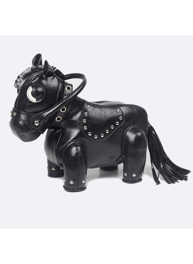 Ciara Sweet and cool, hot girl style, personalized and creative, pony-shaped bag, messenger bag, niche design - Image 1
