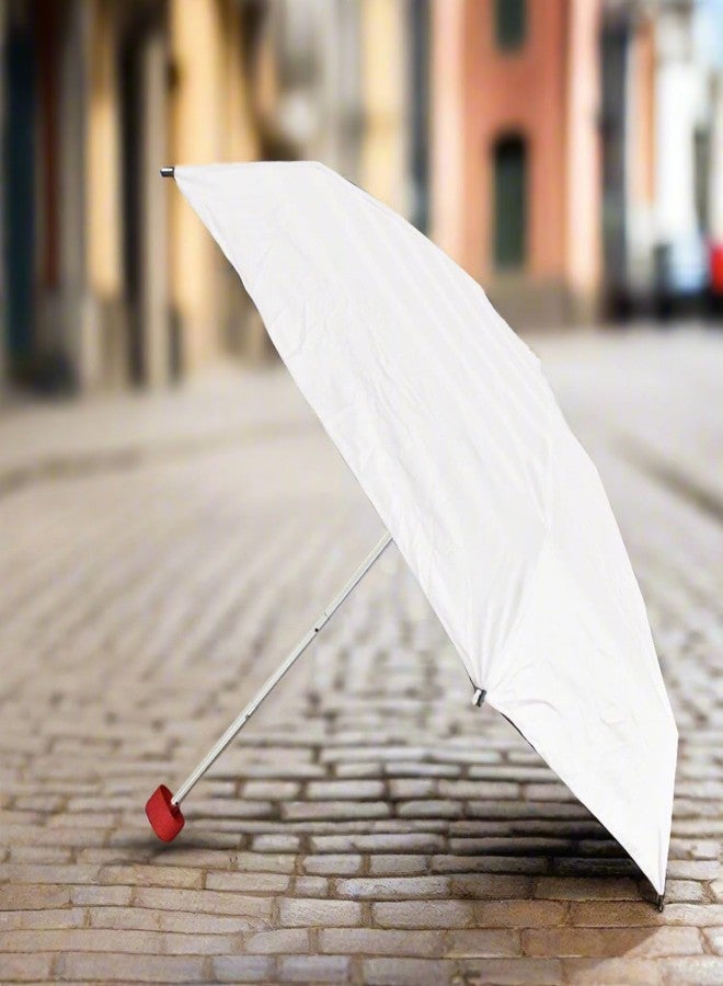 Garth 3-Fold Sun & Rain Protective Solid Foldable Umbrella (1 Pc) - Image 3