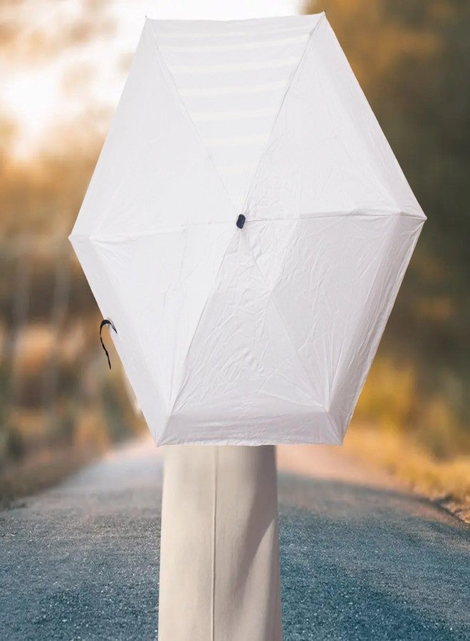 Garth 3-Fold Sun & Rain Protective Solid Foldable Umbrella (1 Pc) - Image 5