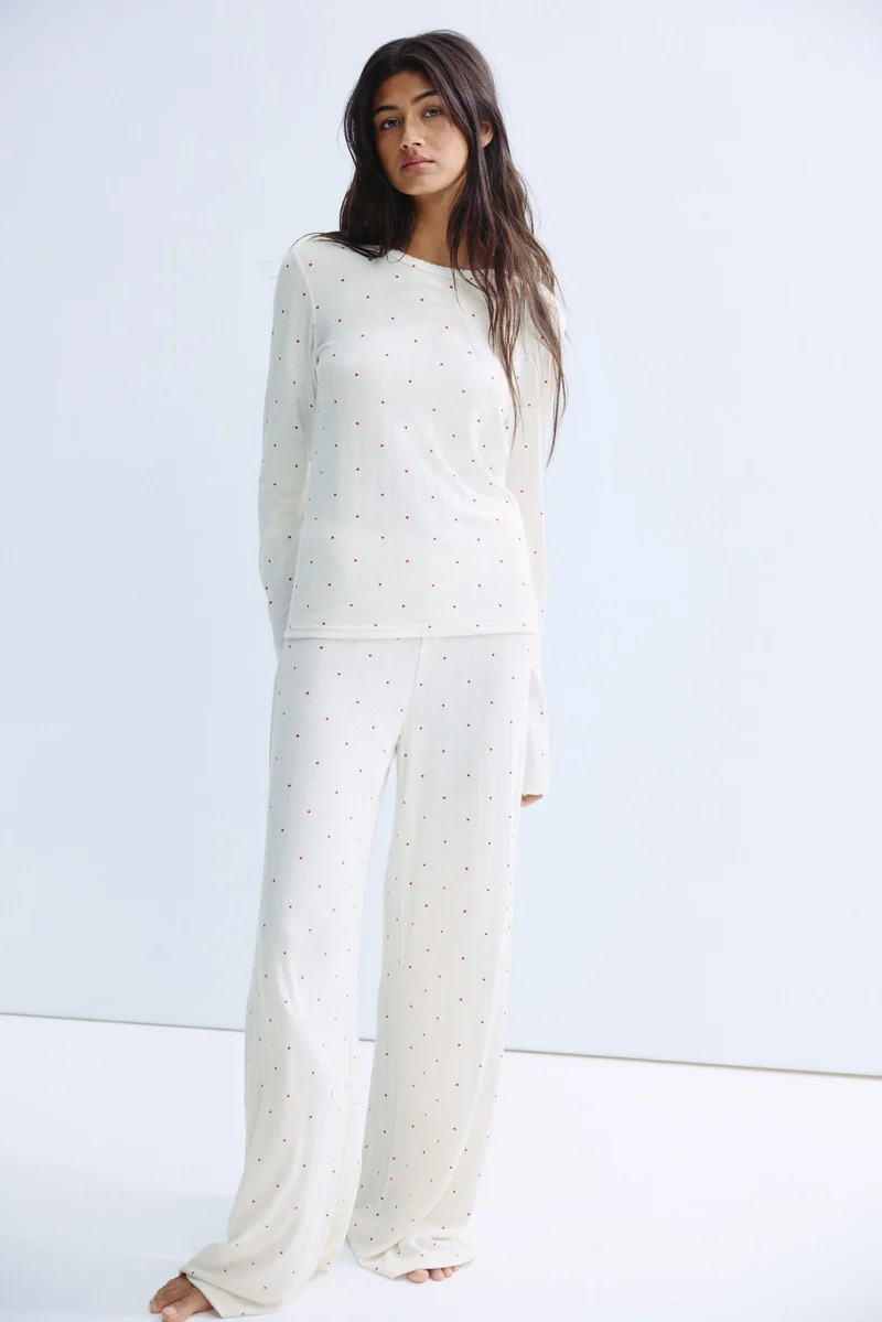 H&M Pointelle jersey pyjamas